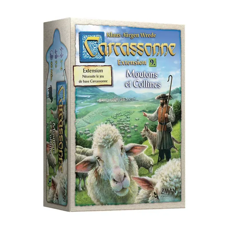 Carcassonne : Moutons et collines - Extension