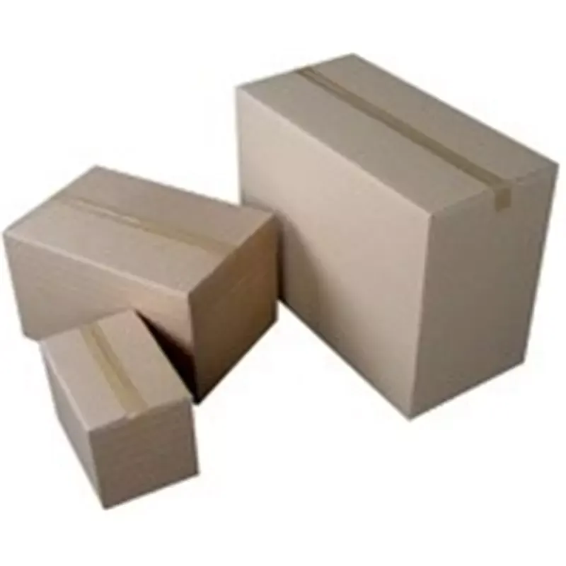 Carton d'emballage marron – 2 cannelures – 500x500x340