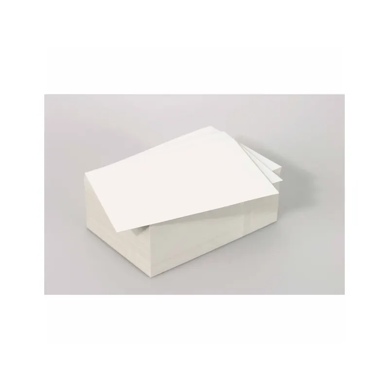 Cartons blancs à percer 12,5 x 17,5 paquet de 250 feuilles