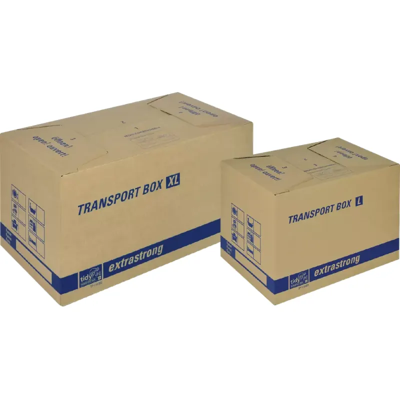 Cartons d'emballage double cannelure