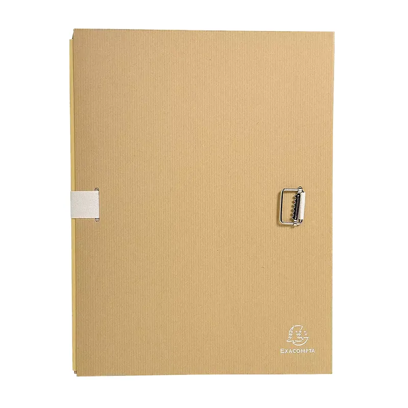 Chemise à sangle carton et kraft