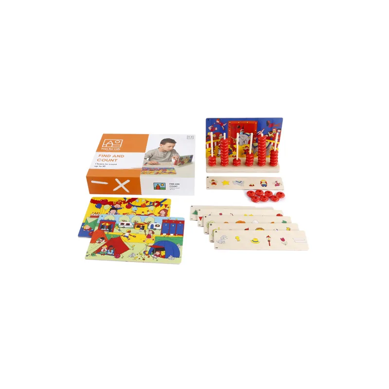 Cherche et compte – Jeu pour compter jusqu’à 10
