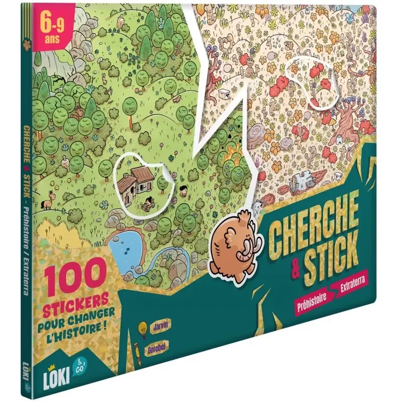 Cherche & Stick : Préhistoire et Extraterra