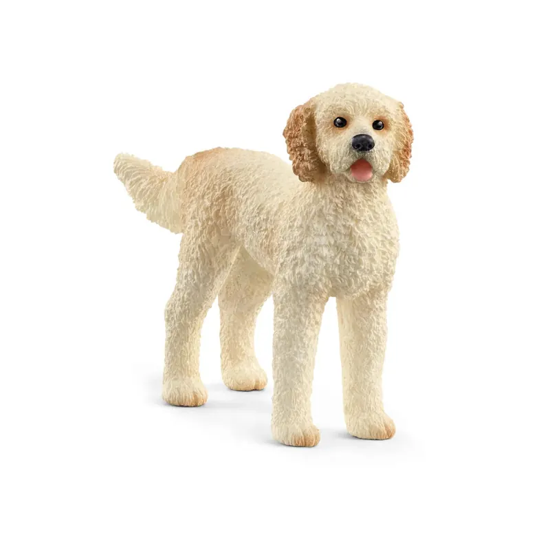 Chien Goldendoodle - Figurine Schleich 13939 - Chien Hybride Moderne