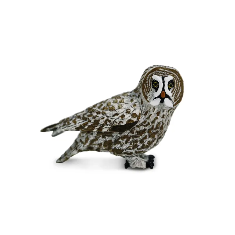 Chouette Lapone Safari Ltd – Figurine Jouet Réaliste 100691