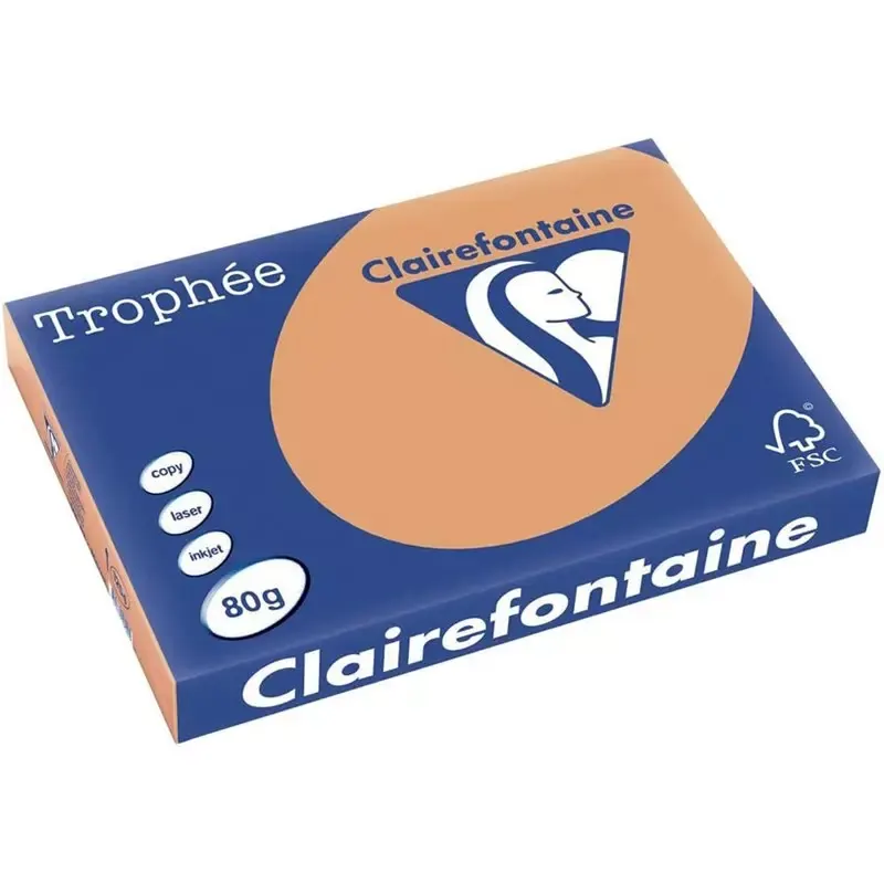 Clairalfa Papier universel Trophée, A3, 80 g/m2, caramel