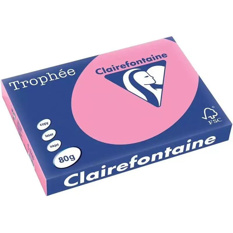 Clairalfa Papier universel Trophée, A3, 80 g/m2, églantine