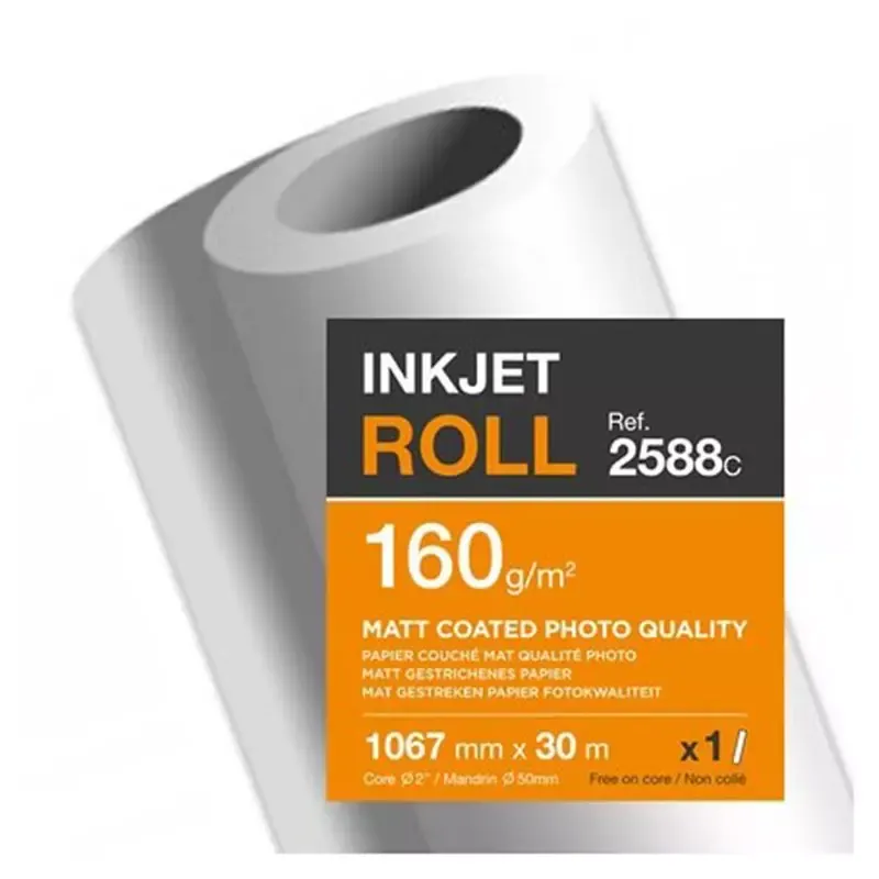 Clairefontaine Papier traceur jet d'encre - 160g/m2 - (l) 106.7 cm x (L)30 m