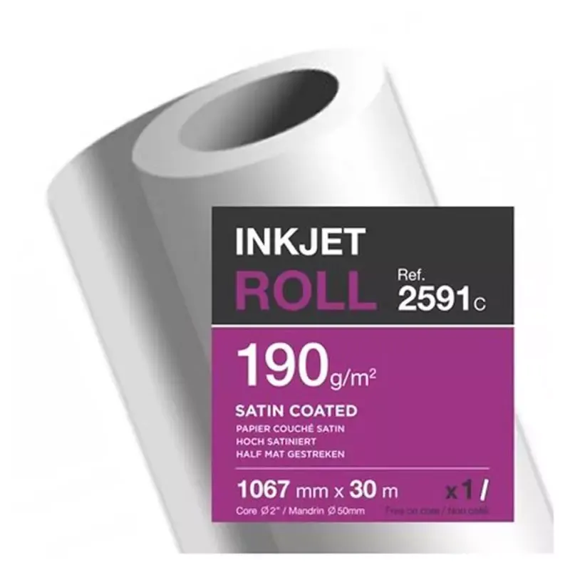 Clairefontaine Papier traceur jet d'encre - 190g/m2 - (l)106.7cm x (L)30 m