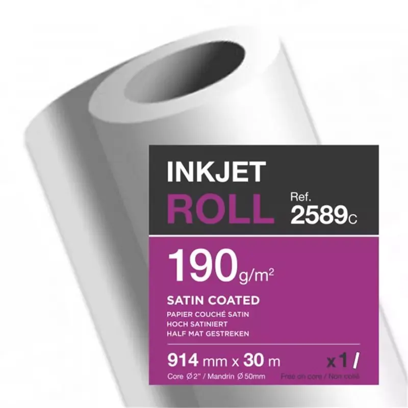 Clairefontaine Papier traceur jet d'encre - 190g/m2 - (l) 91.4cm x (L)30 m