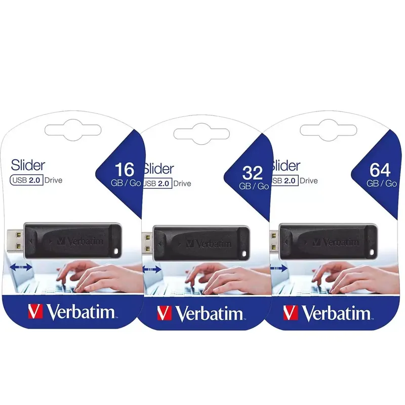 Clé USB Verbatim «Store'n'go Slider» USB 2.0