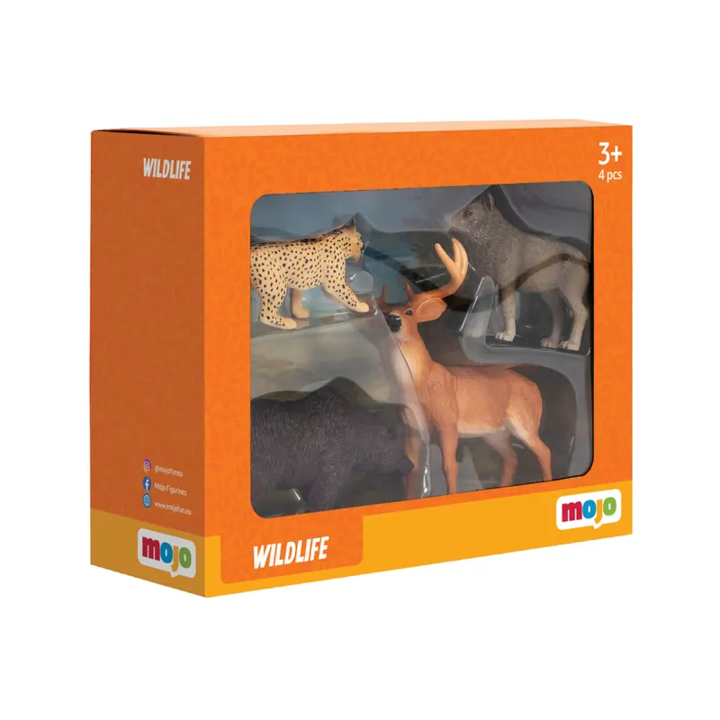 Coffret Animaux de la Forêt (Set B) - Collection Woodland Mojo