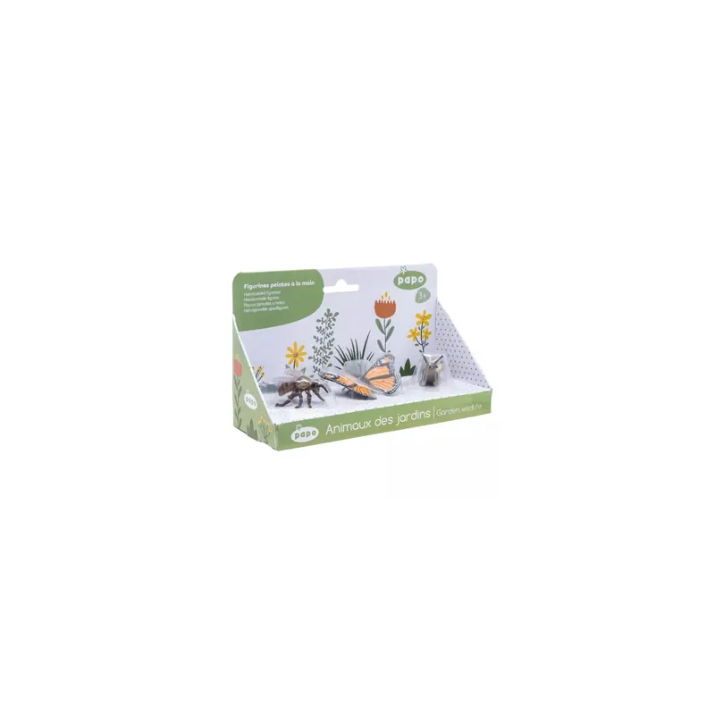 Coffret Papp Insectes - Collection Animaux du jardin