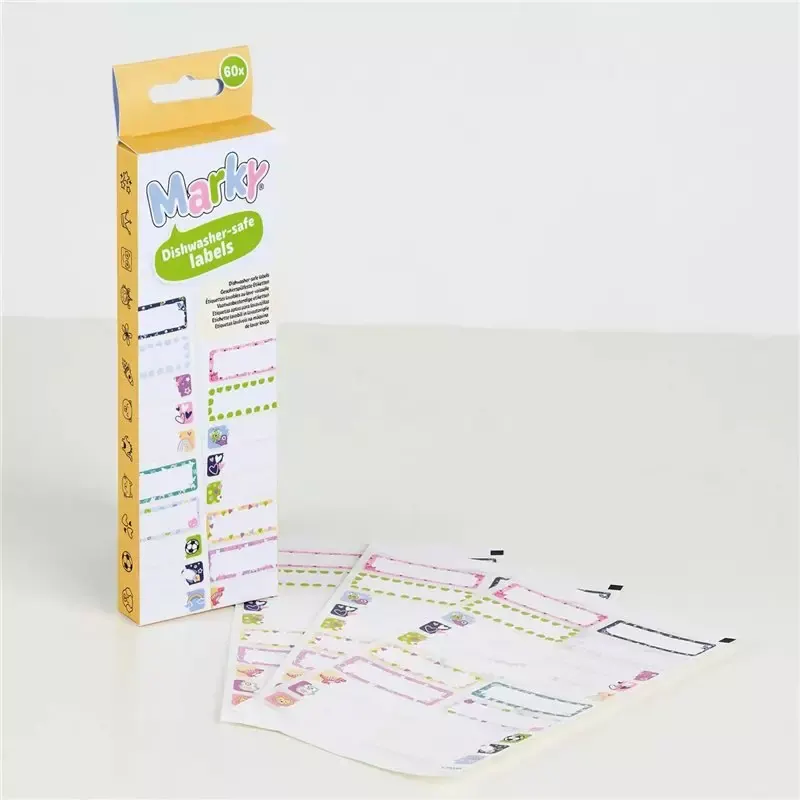 COLOP Étiquette d'identification Marky - Lot de 60 assortis