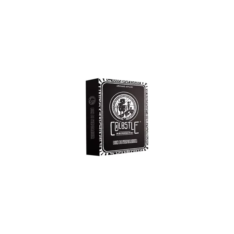 Colostle JDR : Deck de l’Explorateur - Jeu de Cartes
