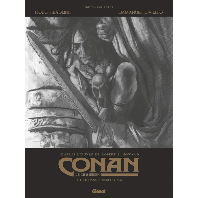 Conan le Cimmérien - Le dieu dans le sarcophage - Édition grand format N&B