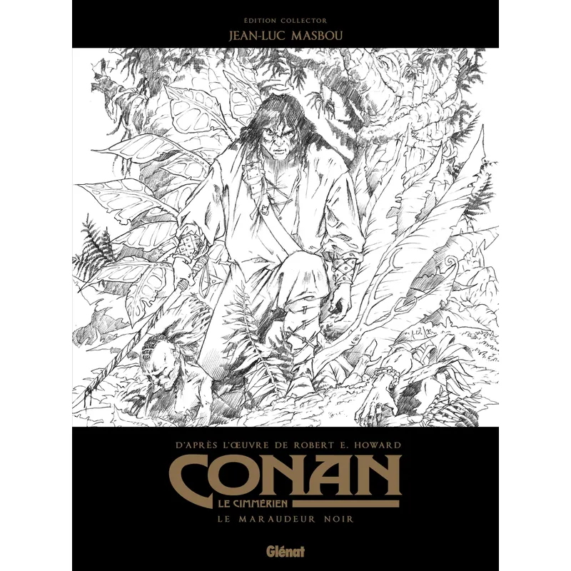 Conan le Cimmérien - Tome 14 : Le Maraudeur noir - Édition grand format N&B