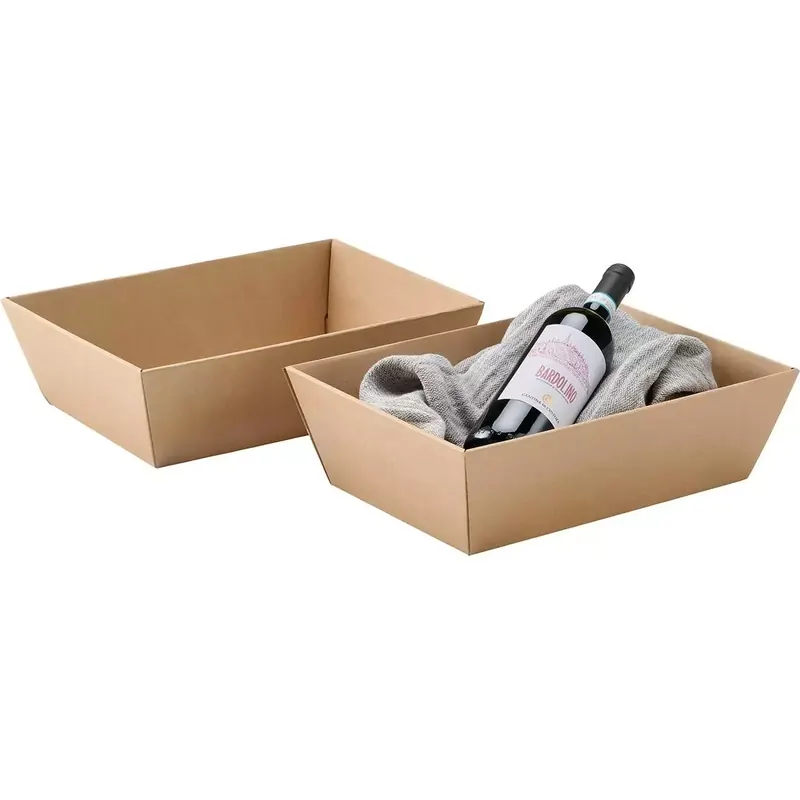 Corbeille cadeau en carton FSC®