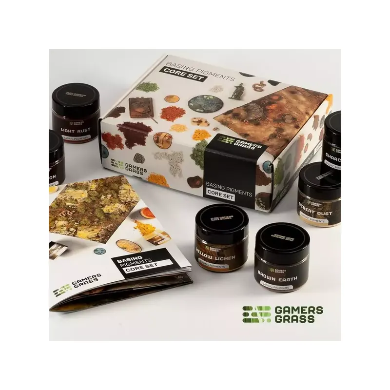 Core Set : Basing Pigments - Gamers Grass