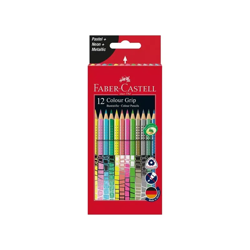 Crayons de couleur "Colour Grip Pastell-Neon"