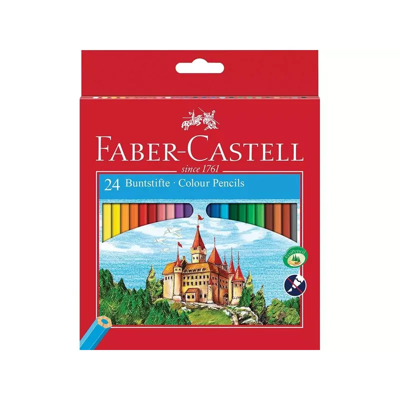 Crayons de couleur Faber-Castell bois FSC®