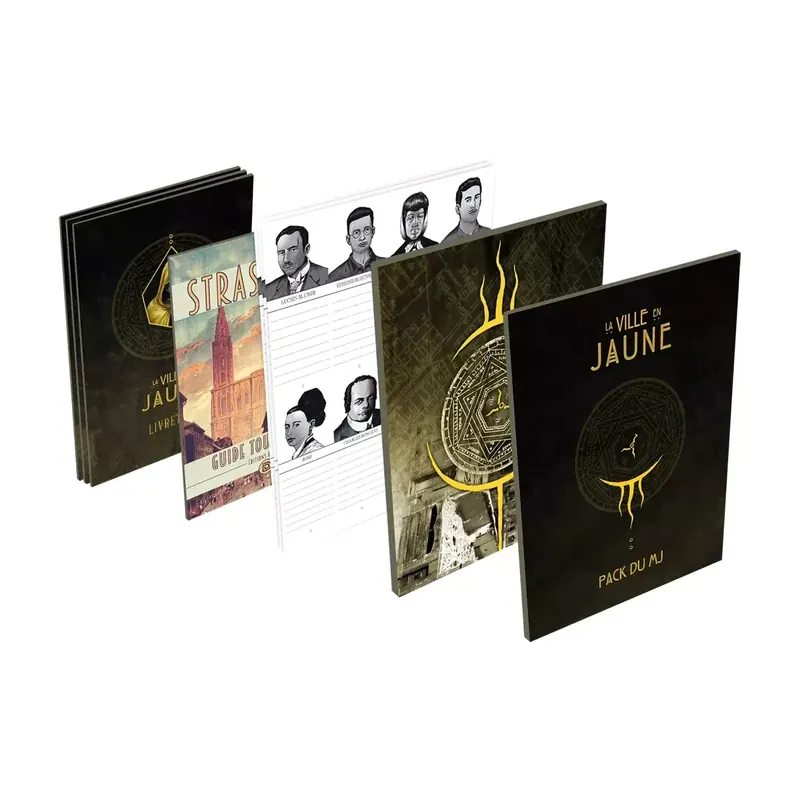 Cthulhu Hack : La Ville en jaune - Pack du MJ