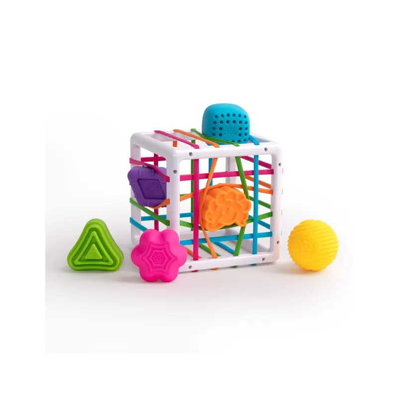 Cube Inny bin - Activités motrices de FatBrain et 6 formes
