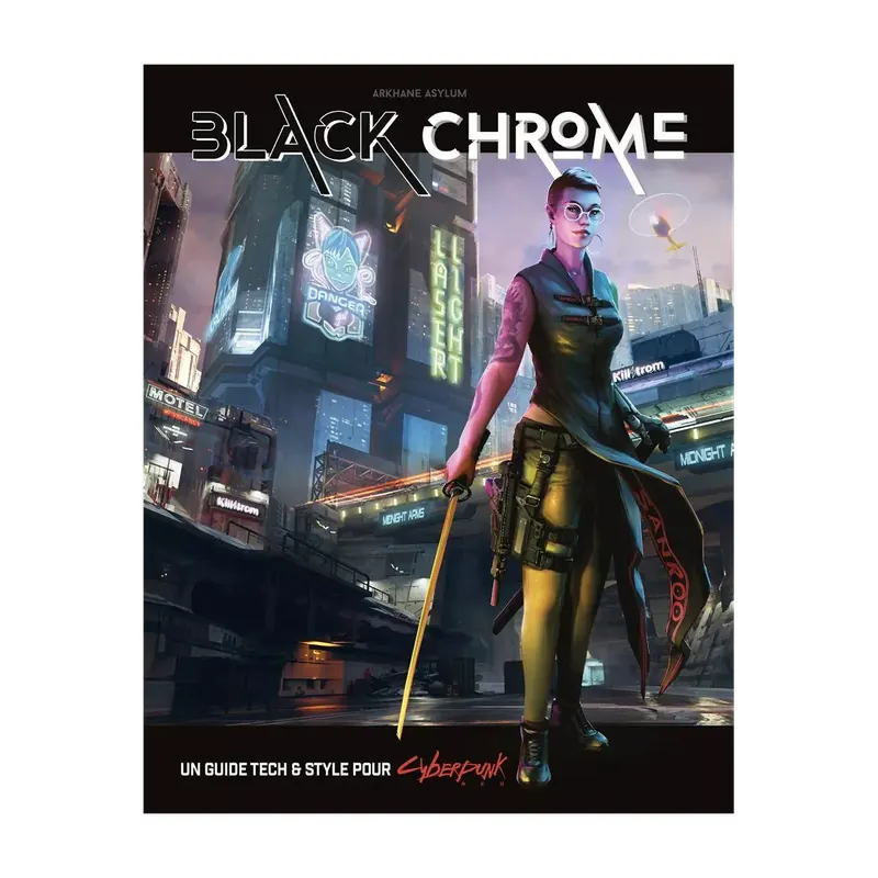 Cyberpunk Red : Black Chrome - Jeu Rescapé