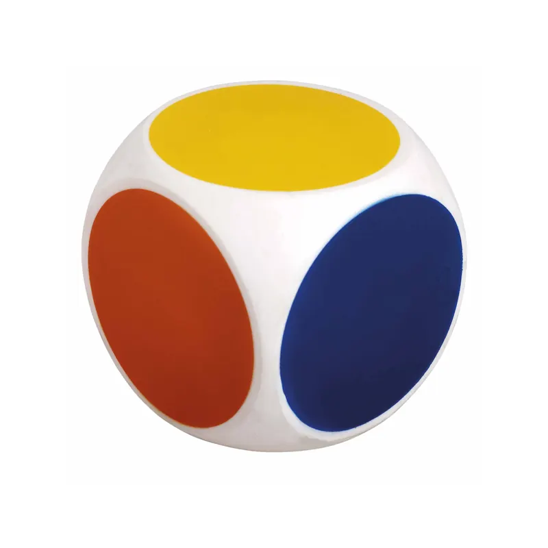 Dé de couleurs 10 cm - Educo 3011520