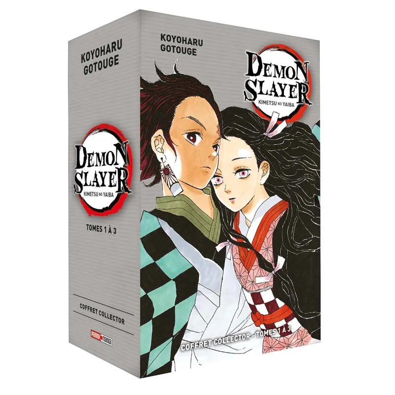 Demon Slayer - Coffret Tomes 1 à 3 - Collector 2021