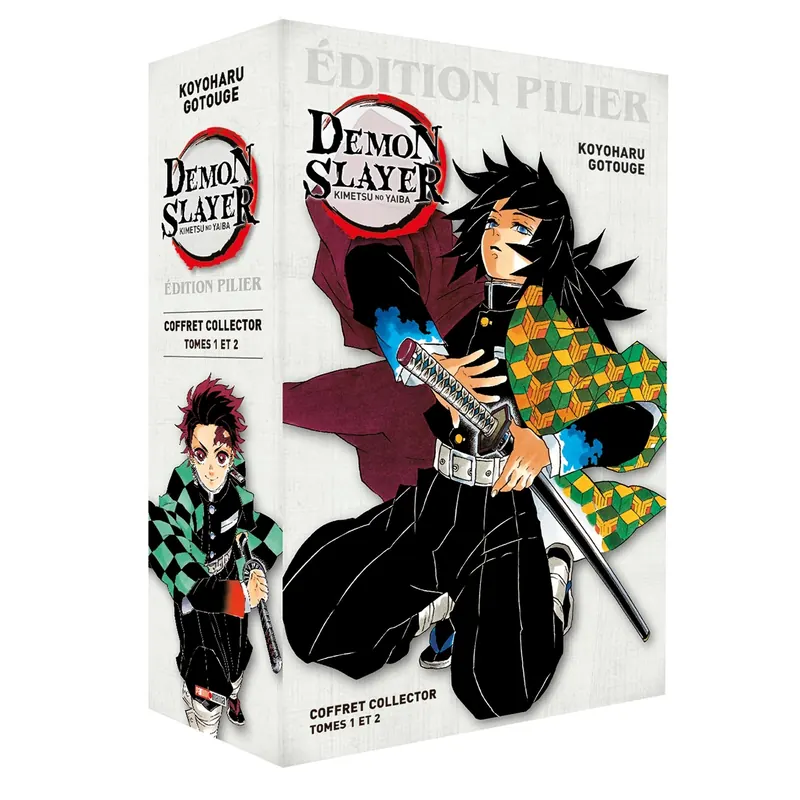 Demon Slayer - Édition Pilier - Coffret Tomes 1 et 2