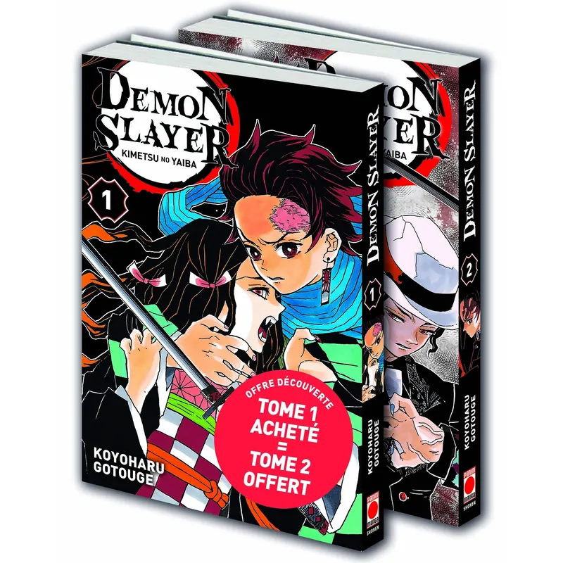 Demon Slayer - Pack découverte Tomes 1 et 2 - Édition 2019