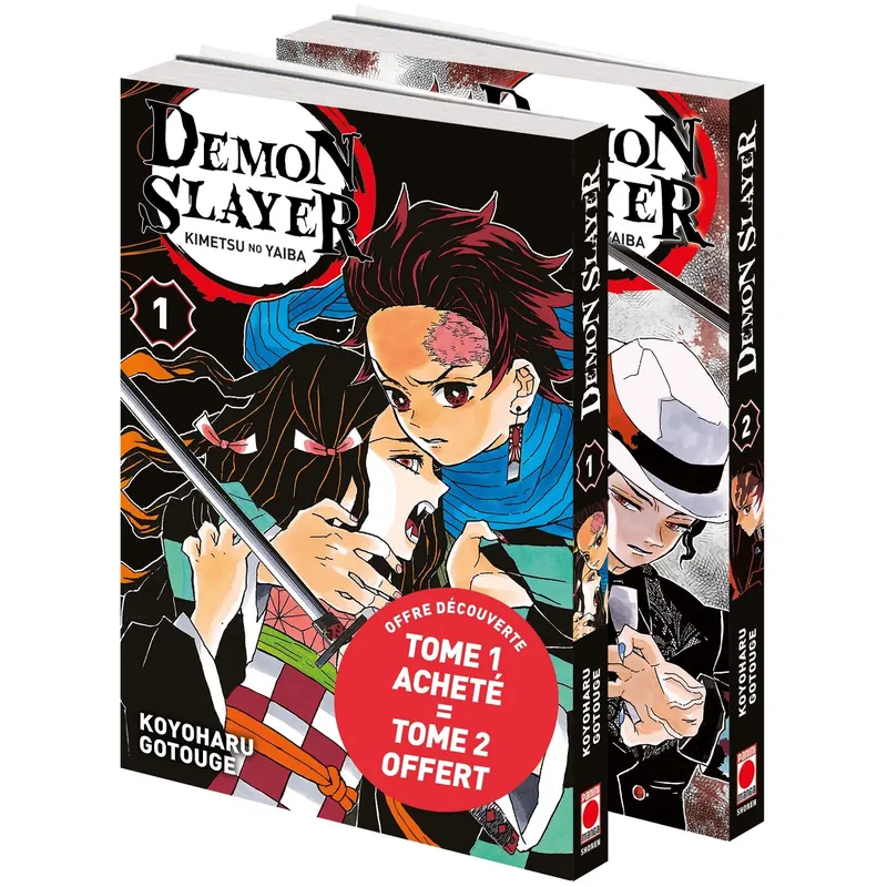 Demon Slayer - Pack découverte Tomes 1 et 2 - Édition 2025
