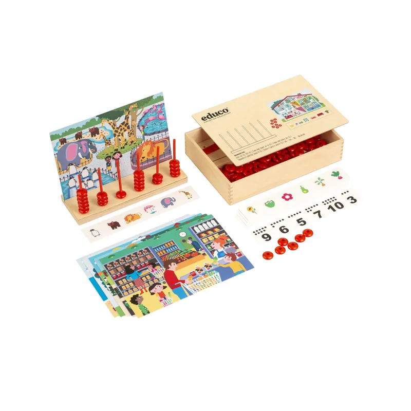Dénombrer et compter jusqu’à 10 - Jeu pédagogique