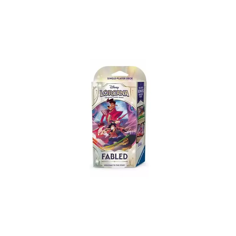 Disney Lorcana : Deck de Démarrage Emeraude / Rubis - Set 9 Fabuleux