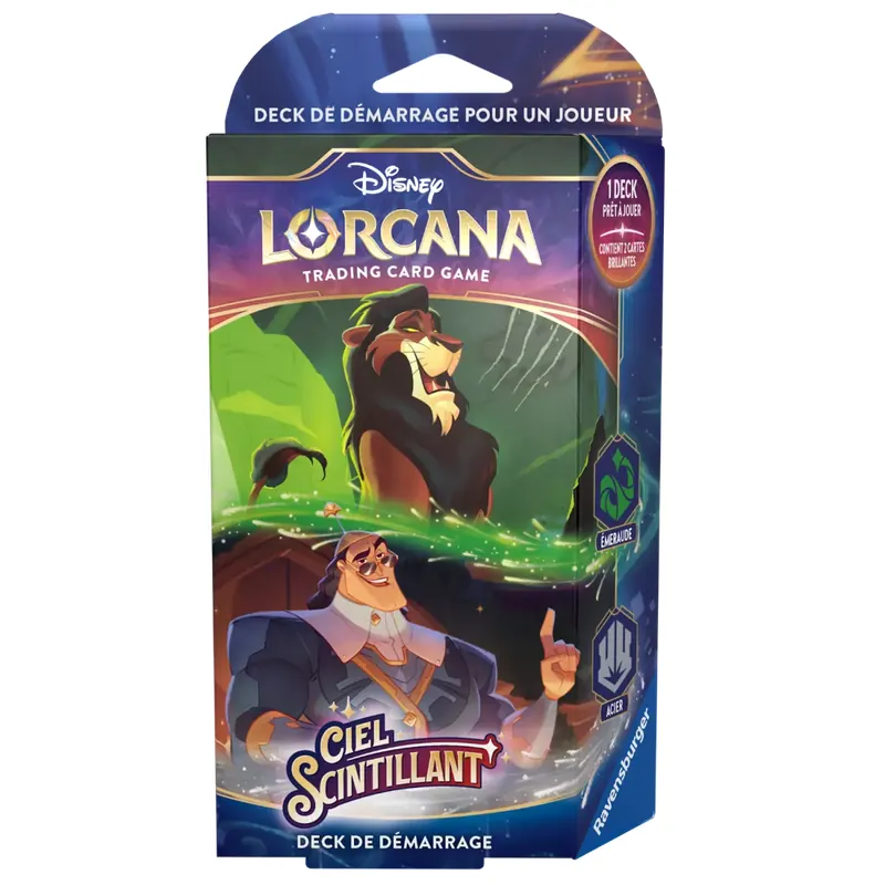 Disney Lorcana : Deck de Démarrage Scar / Kronk - Cinquième Chapitre
