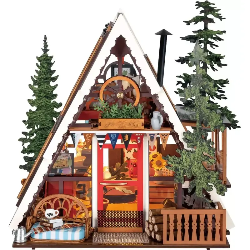 DIY House Rolife - A-Frame Cabin - 336 Pièces