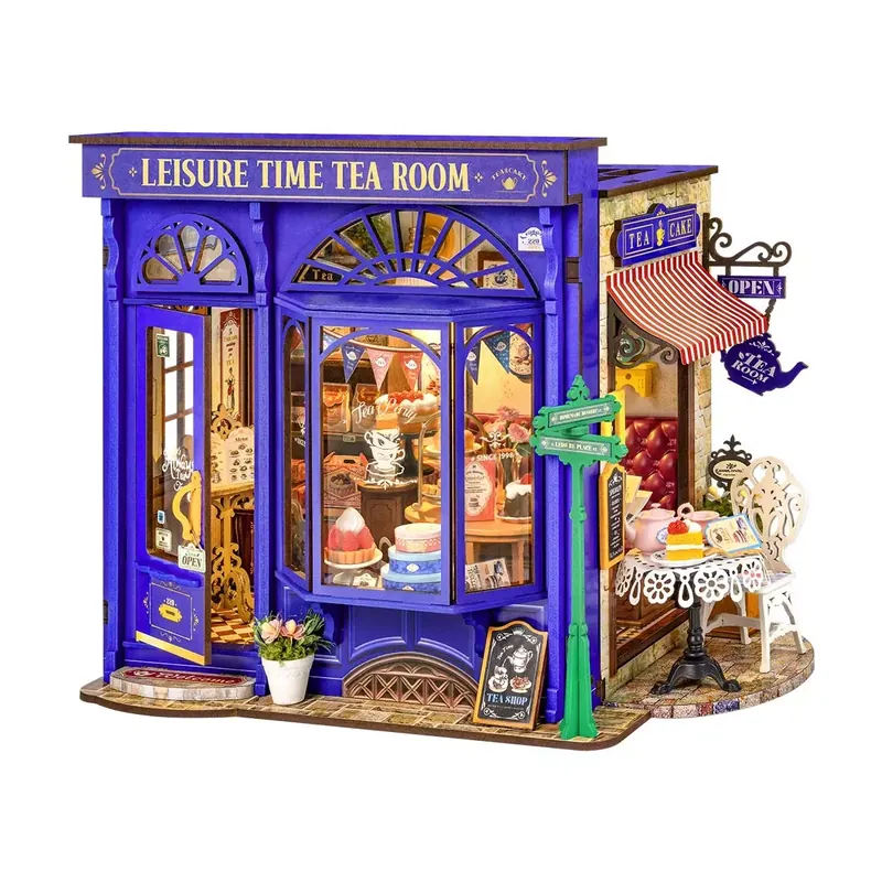 DIY House Rolife - Leisure Time Tea Room - 304 Pièces