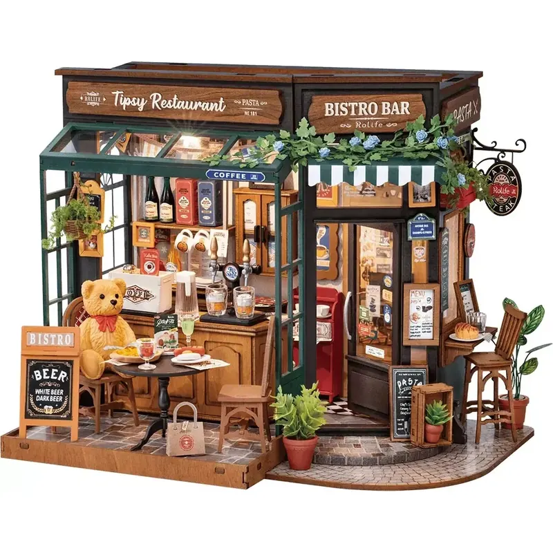 DIY House Rolife - Tipsy Restaurant - 297 Pièces