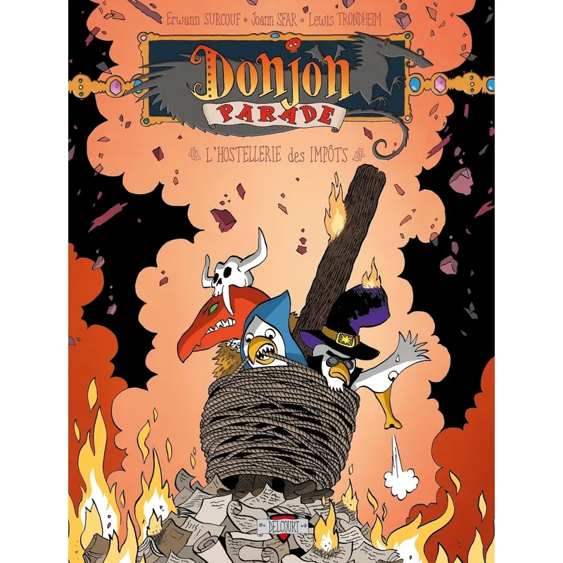 Donjon Parade - Tome 8 : L'Hostellerie des impôts