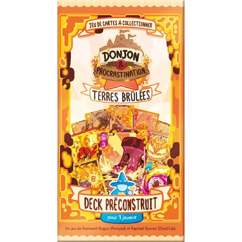 Donjon & Procrastination : S5 Terres Brûlées : Deck Préconstruit - 1 joueur
