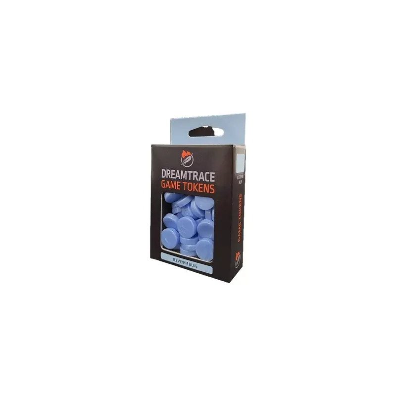 DreamTrace Gaming Tokens : Icewyrm Blue