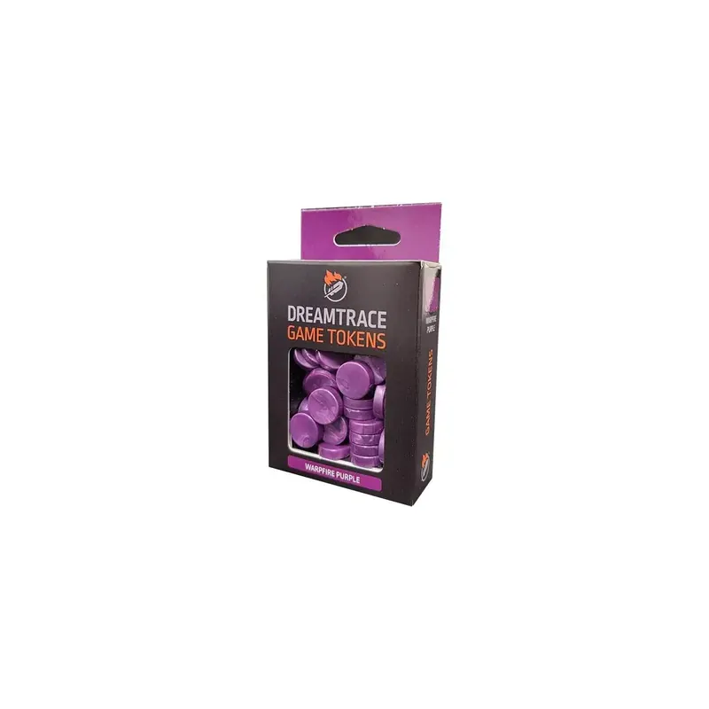 DreamTrace Gaming Tokens : Warpfire Purple