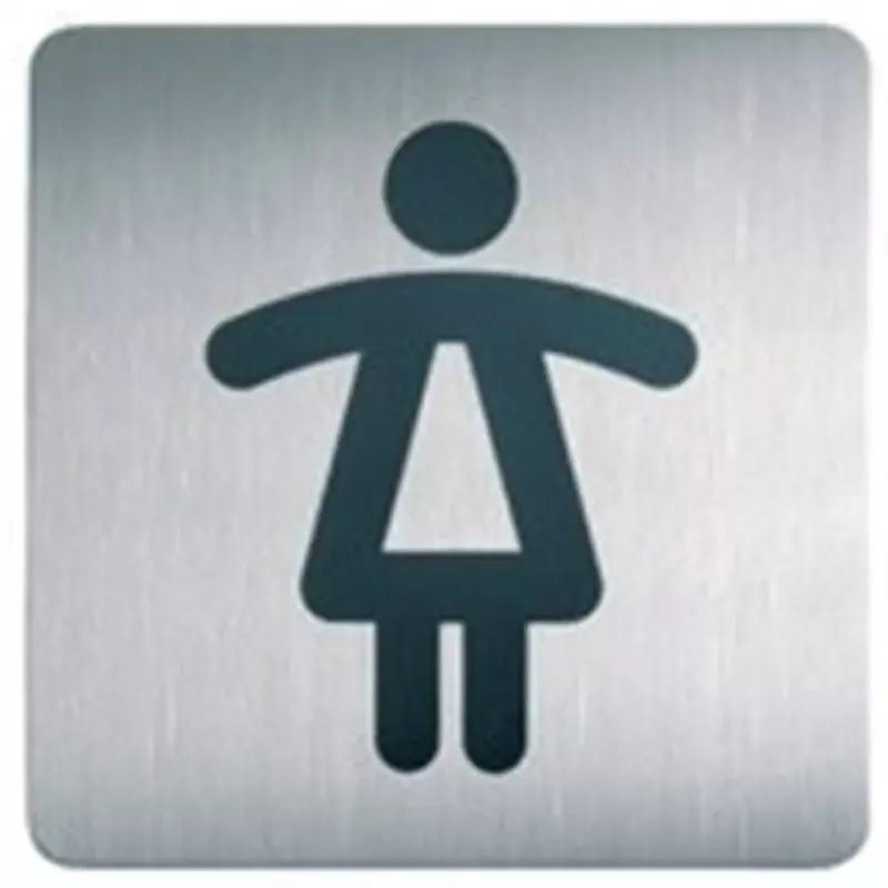 DURABLE Pictogramme PICTO "WC Femmes" - carré - en acier