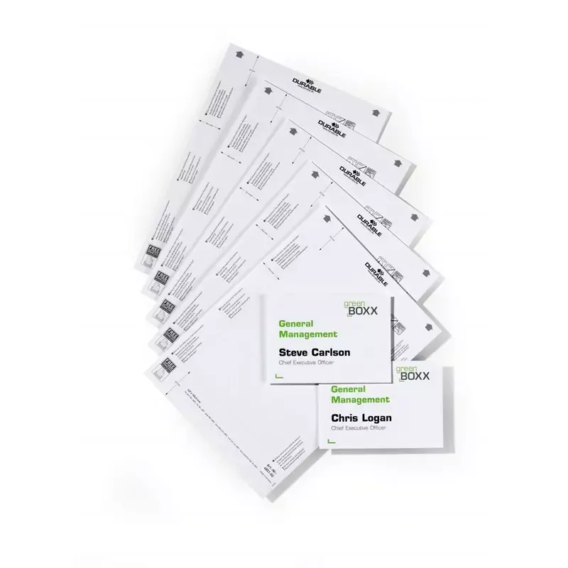 DURABLE Recharge INFO SIGN REFILL pour plaque de porte 4801 et 4861