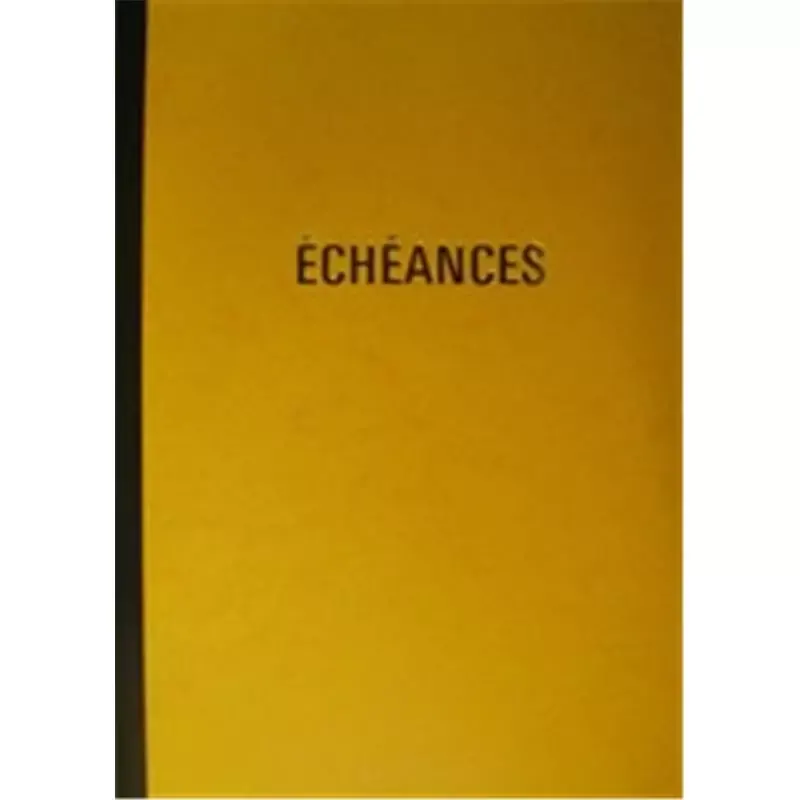 Échéancier Elve cahier piqûre 217 x 170 mm, 96 pages, coloris assortis