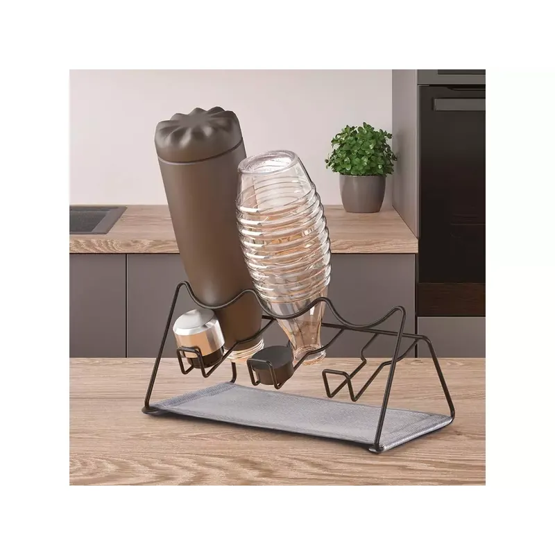 Égouttoir Metaltex pour gourdes et bouteilles