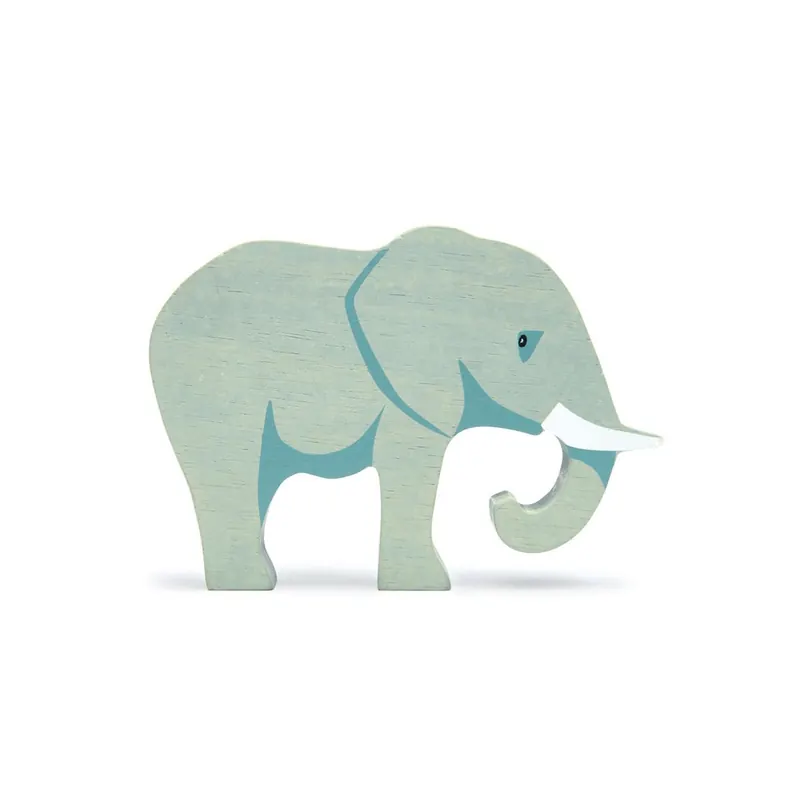 Éléphant Tender Leaf - Jouet en bois - figurine les Animaux sauvages