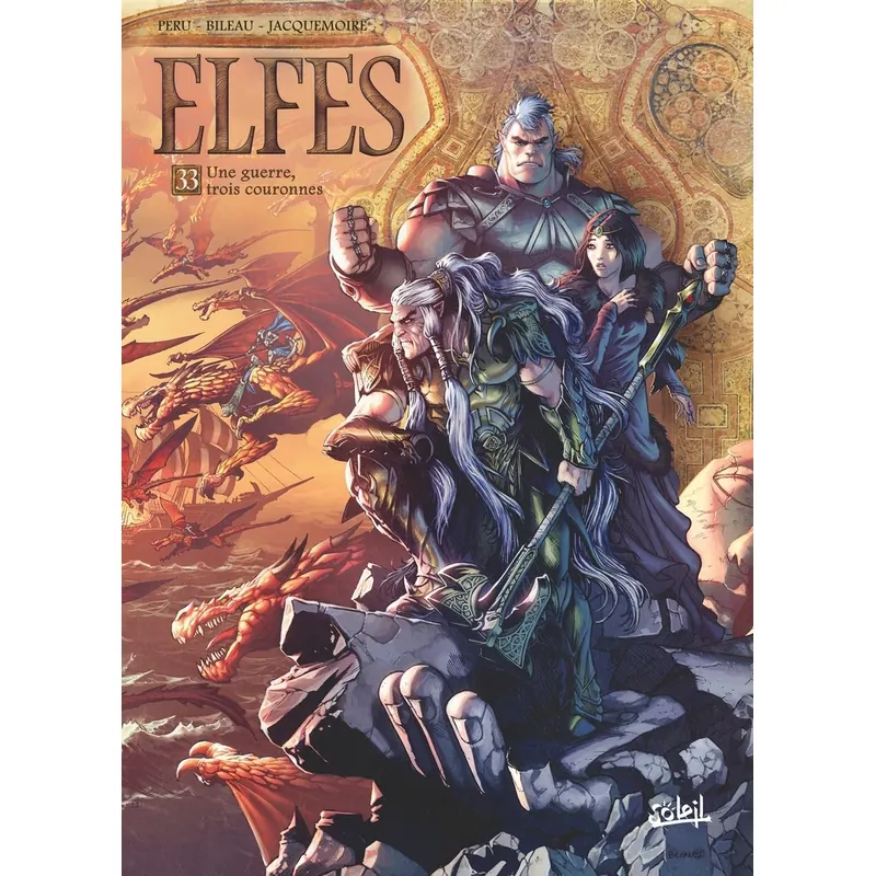 Elfes - Tome 33 : Une guerre, trois couronnes