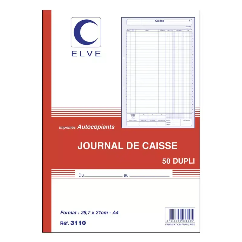 ELVE manifold "Caisse" - 297 x 210 mm - dupli